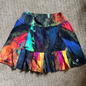 Red and Blue Mini Pickleball Skirt